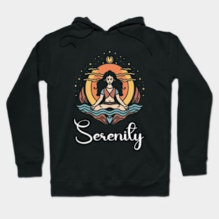 A Girl find Serenity Hoodie